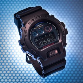 ساعة رقمية بسوار راتنج للرجال من كاسيو G Shock DW-6900BMC-1DR - أسود